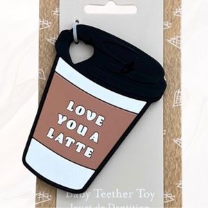 Love You Latte Baby Teether